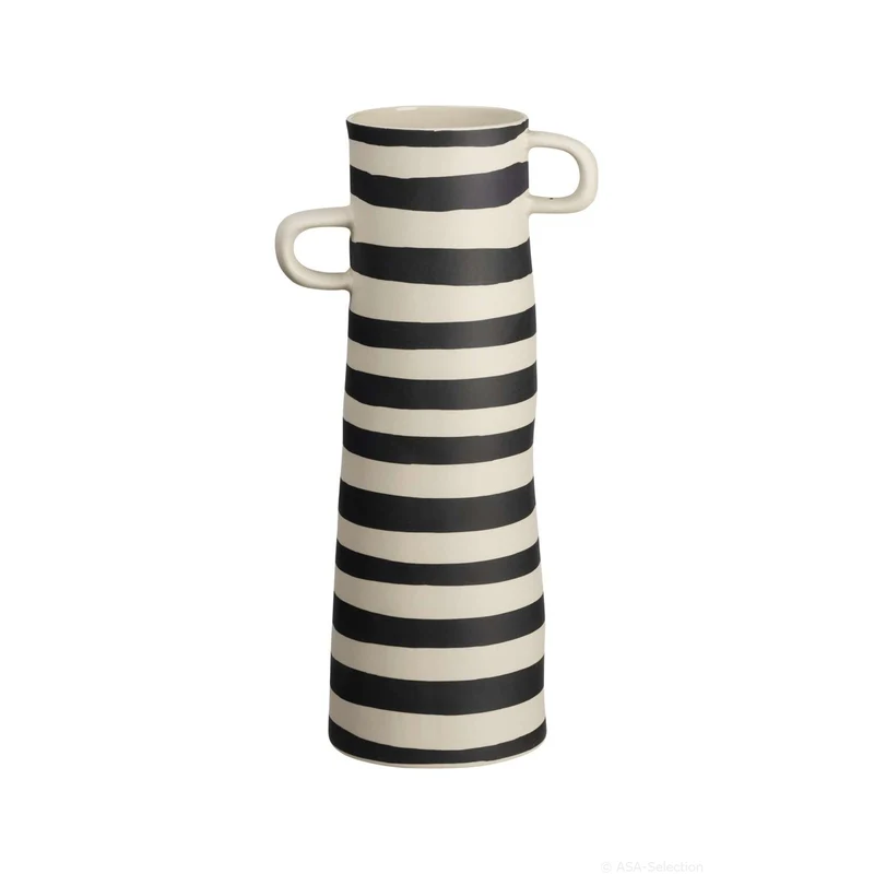Vase, gestreift